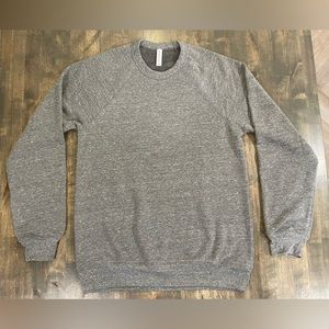 Bella + Canvas Unisex Tri-Blend 3901 Fleece Crew Sweatshirt in M. Brand New